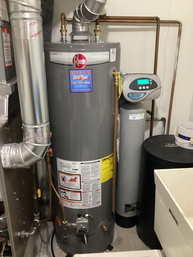 Rheem water heater with a water softener, for minnesota water heater rebates