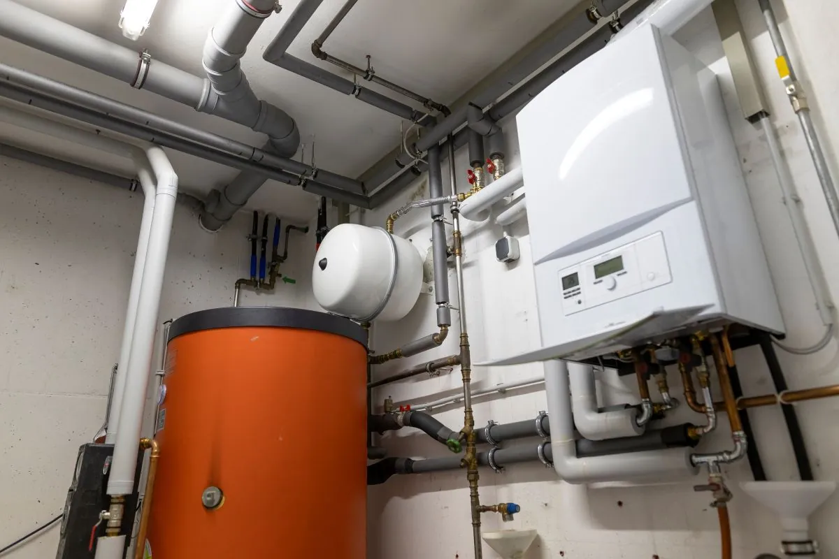 a boiler that needs replacing