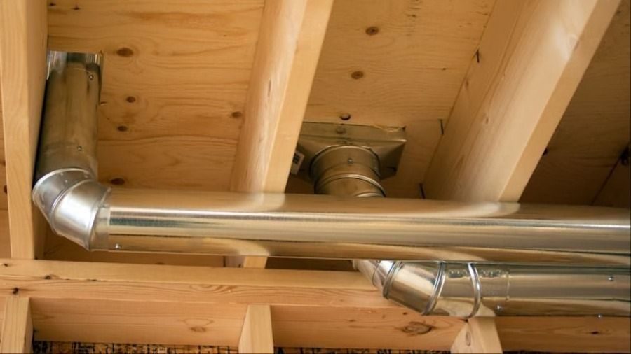 Home HVAC air ducts